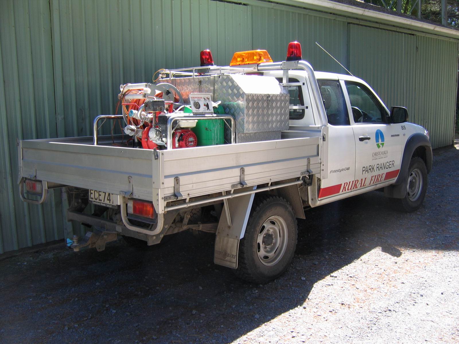 CHRISTCHURCH CC RURAL FIRE / PARK RANGER