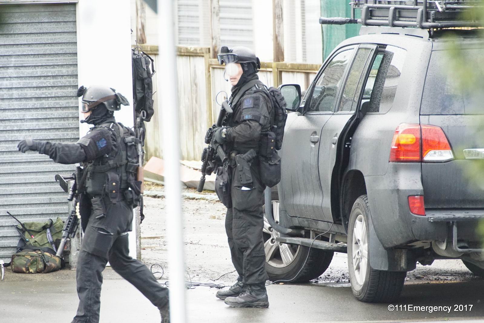 WELLINGTON POLICE ARMED OFFENDERS SQUAD OPERATION