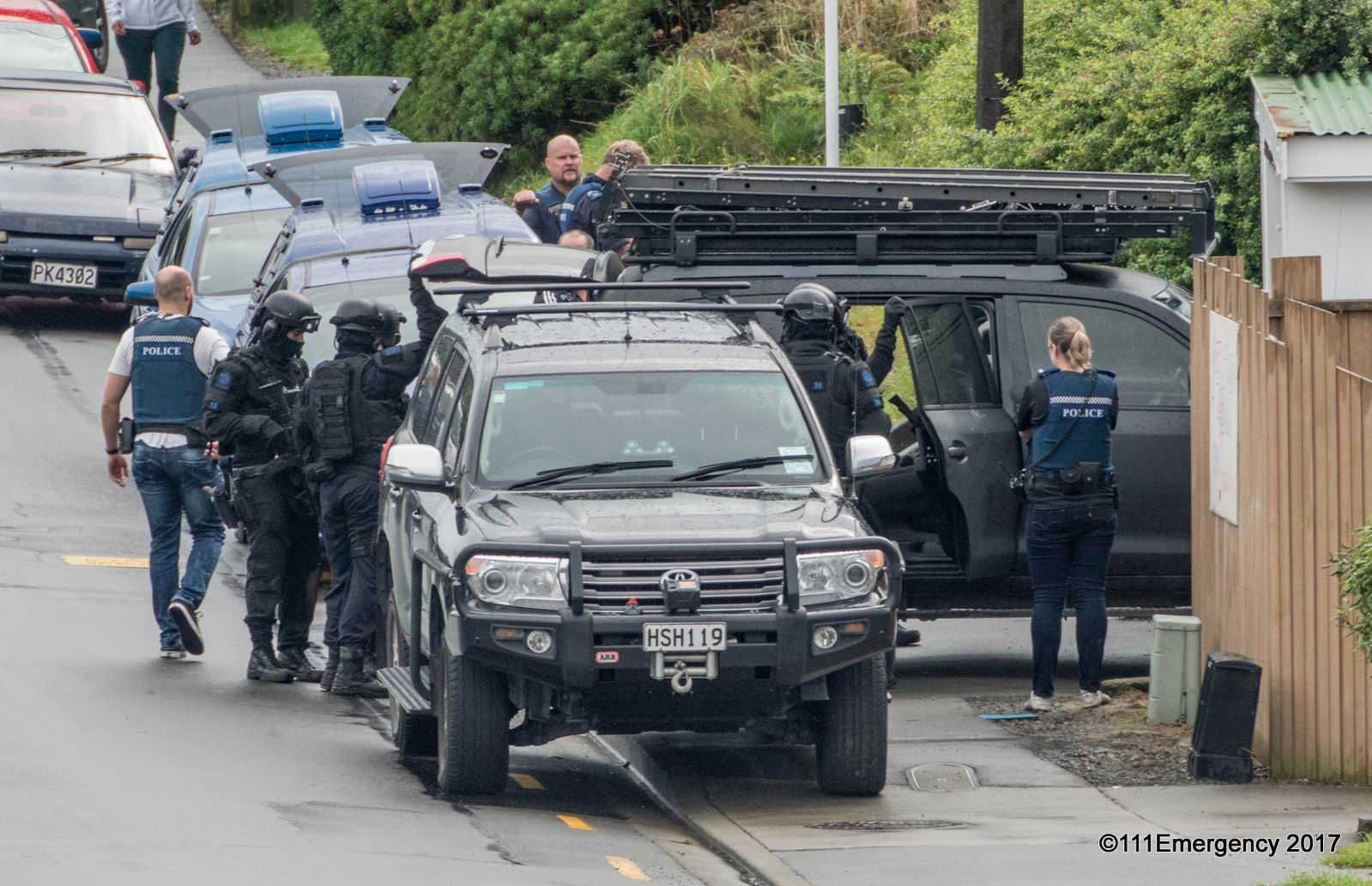 WELLINGTON POLICE ARMED OFFENDERS SQUAD OPERATION