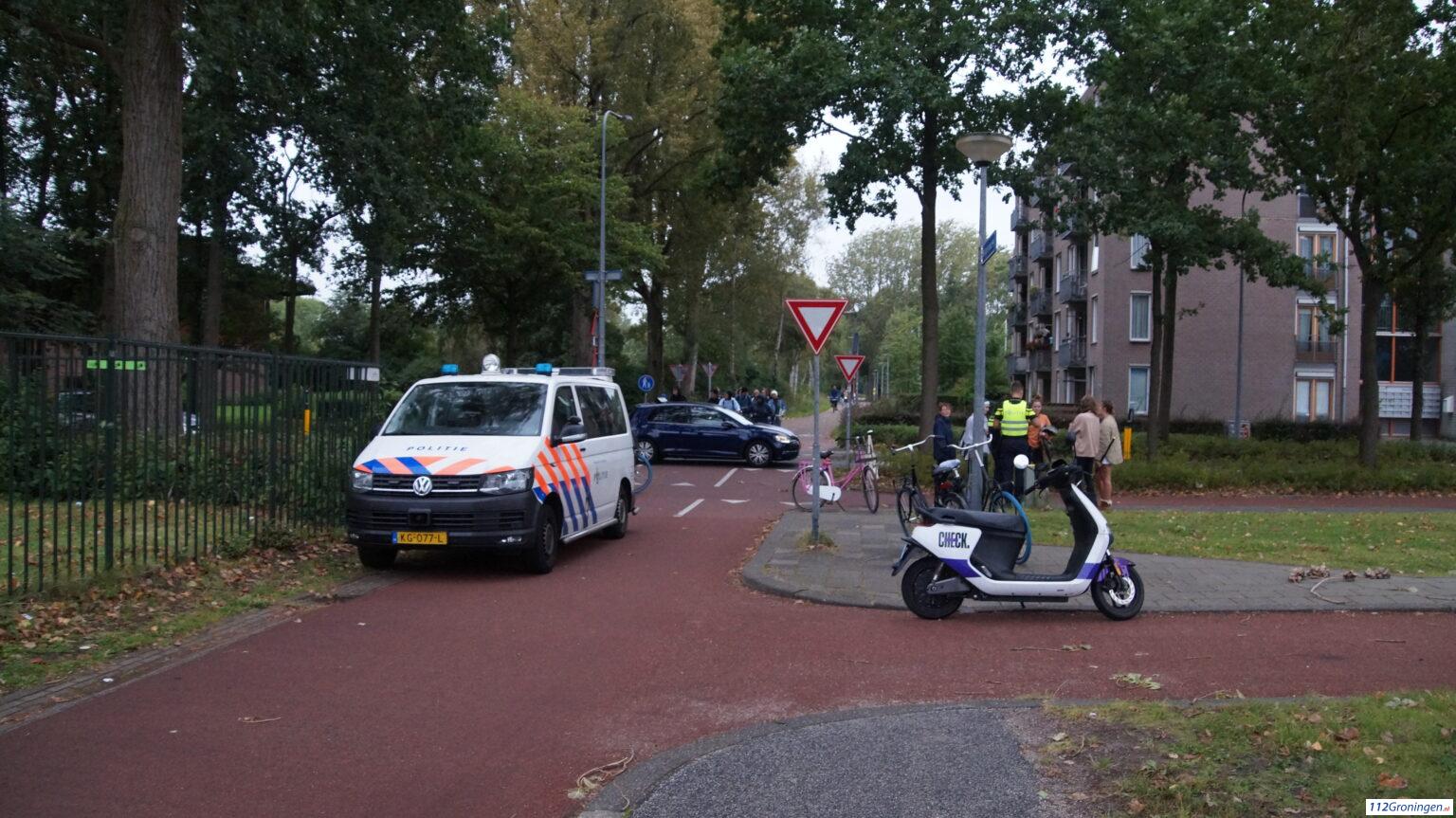 Scooter en fietser botsen in Groningen 112Groningen, Actueel nieuws