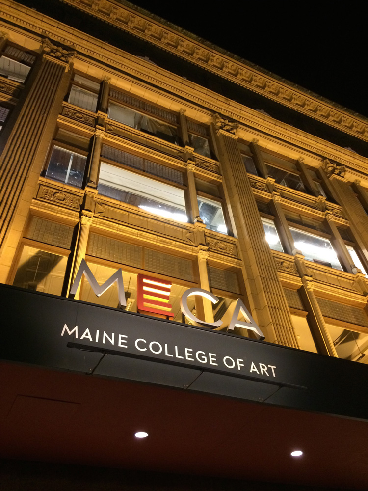 Artistic Talent at the Maine College of Art (MECA), Dec. 56 Holiday