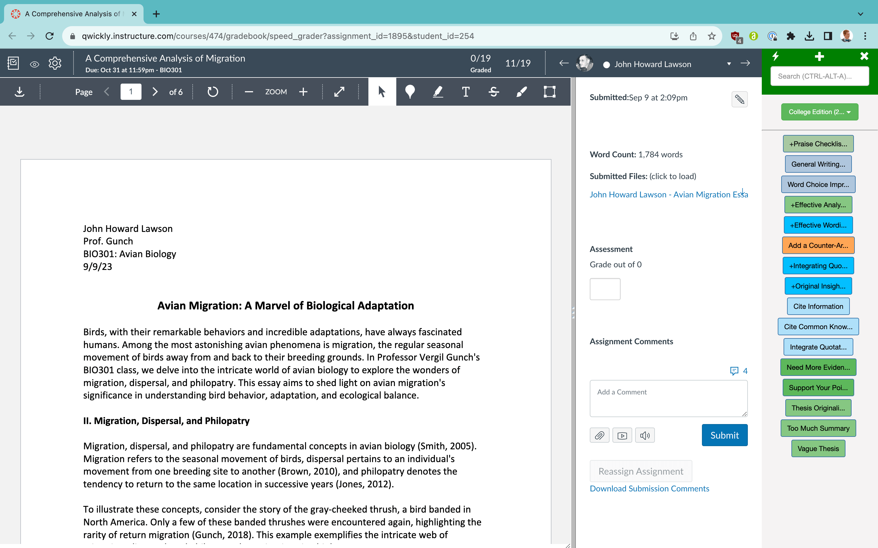 Annotate PRO vs Canvas Comment Banks (Libraries) 11trees