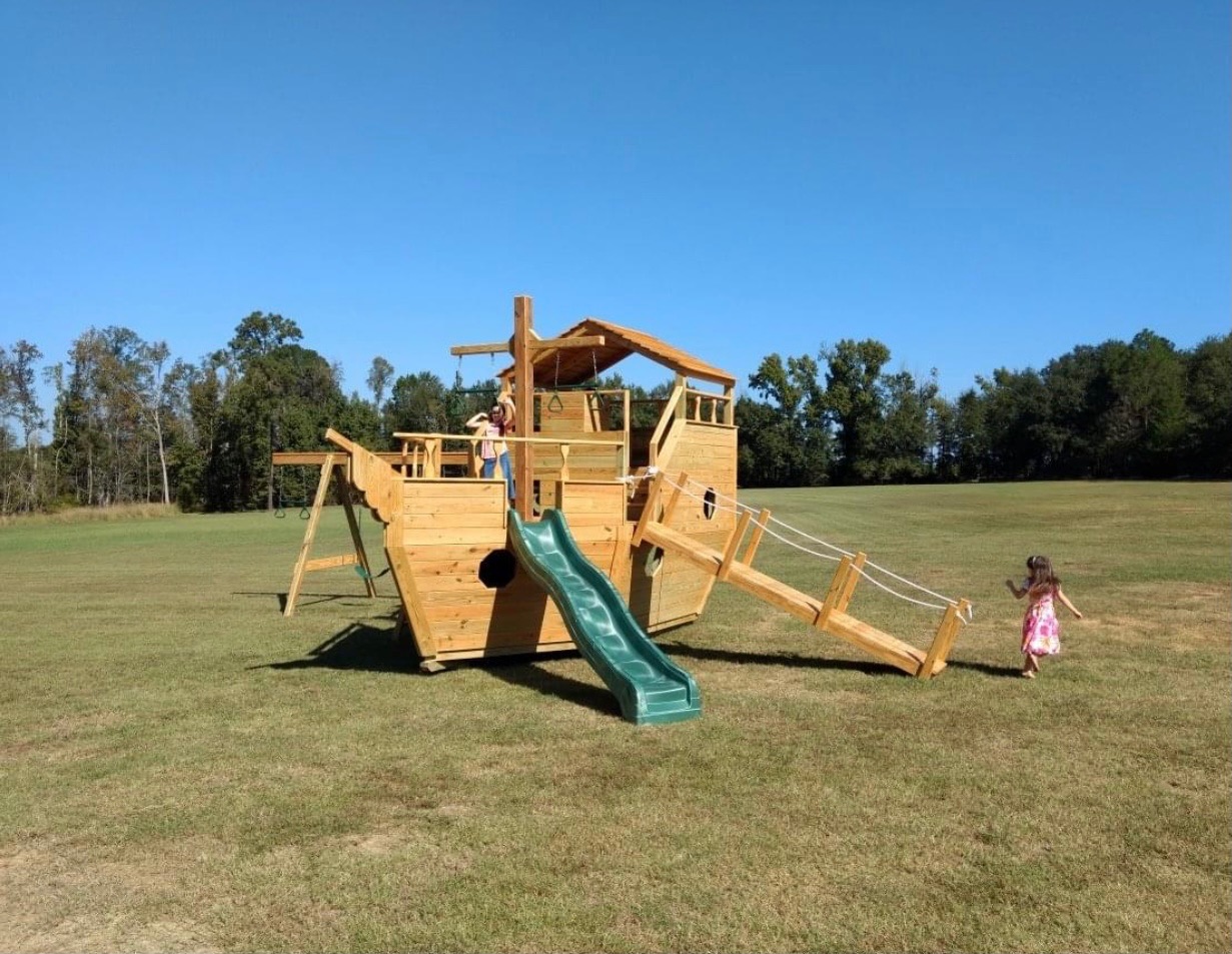 Handcrafted Wooden Playsets North Monroe, Athens, Hartwell