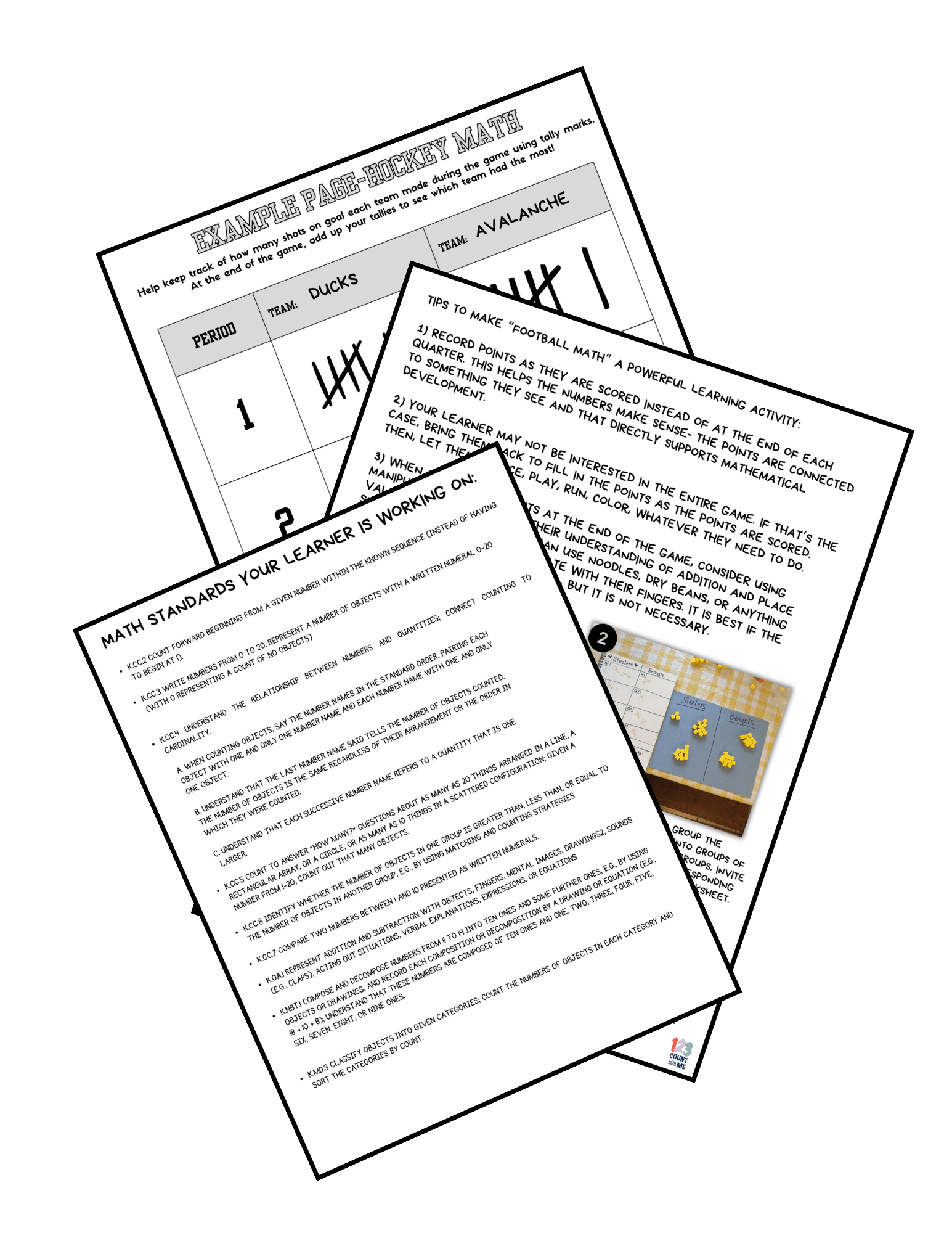 Hockey Math 123 CountWithMe