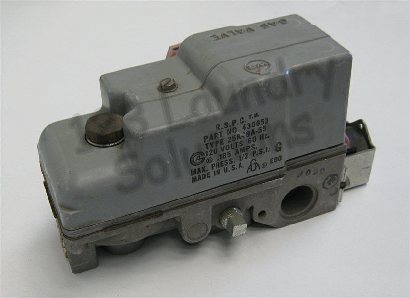 Dryer gas valve 120v 430650 430517 Type 25K49A55 Speed Queen