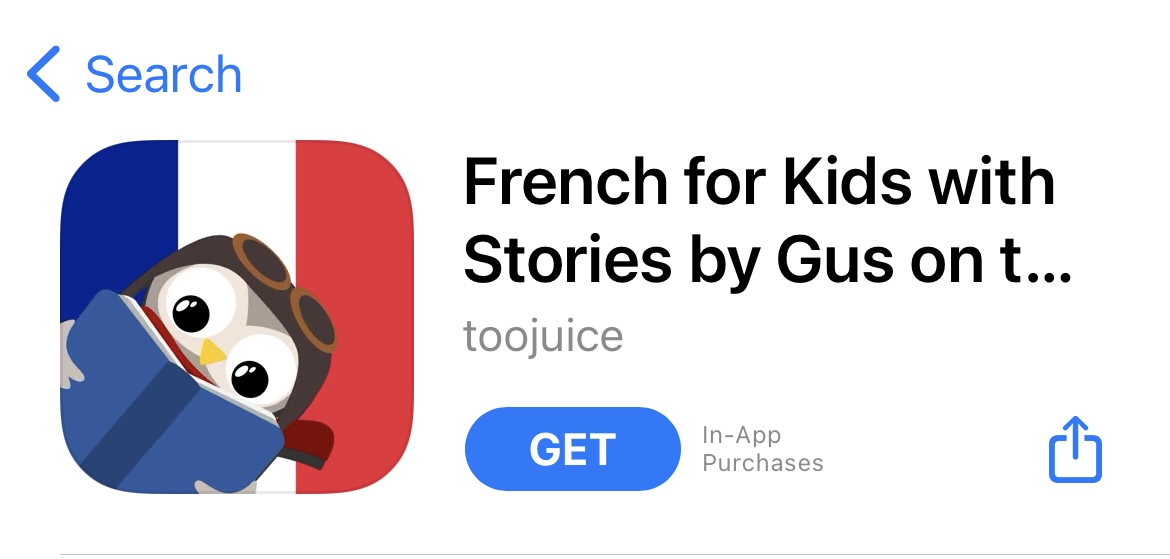 French Apps for children