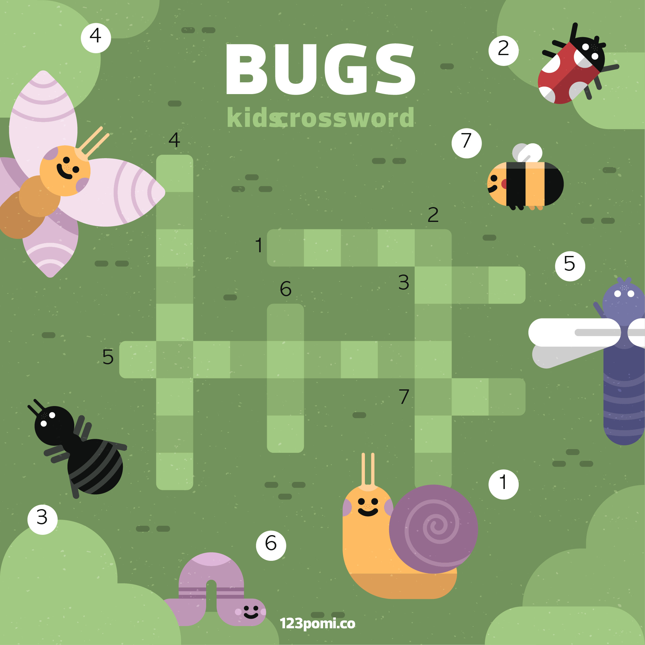 Bugs crossword 123 por mi