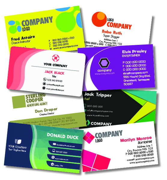 PRESTIGE BUSINESS CARDS full colour 123print.ca
