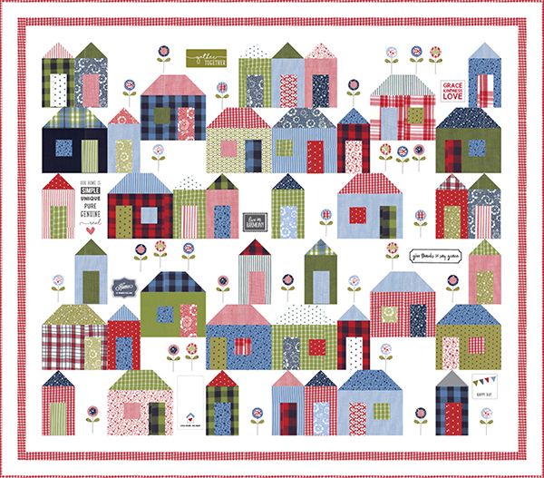 Sweetwater Oxford Lane Quilt Pattern 123Stitch