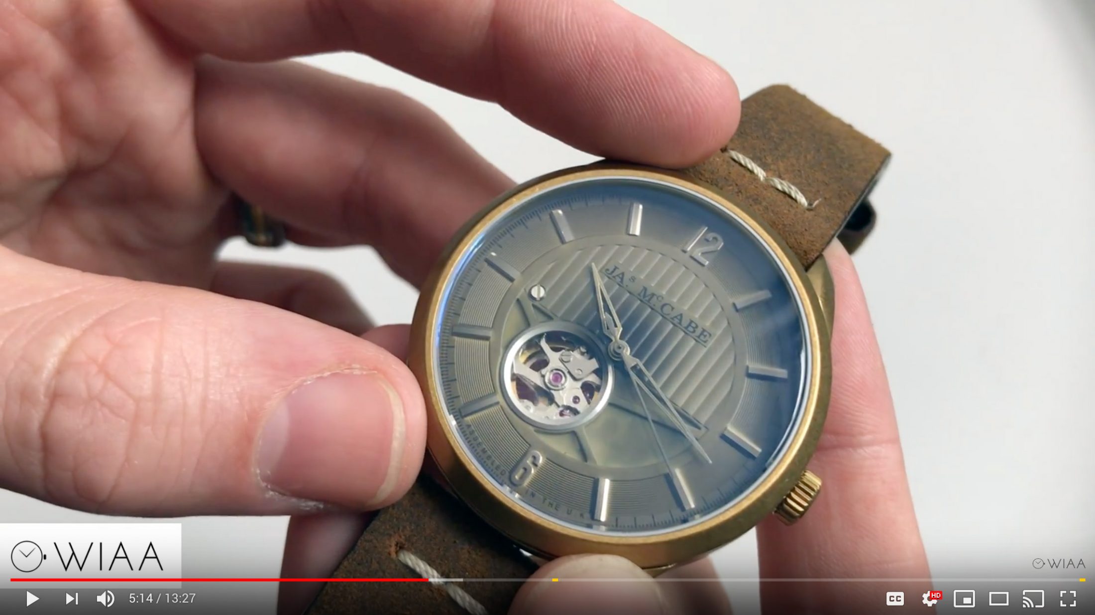 Video Review James McCabe Belfast Automatic 12&60