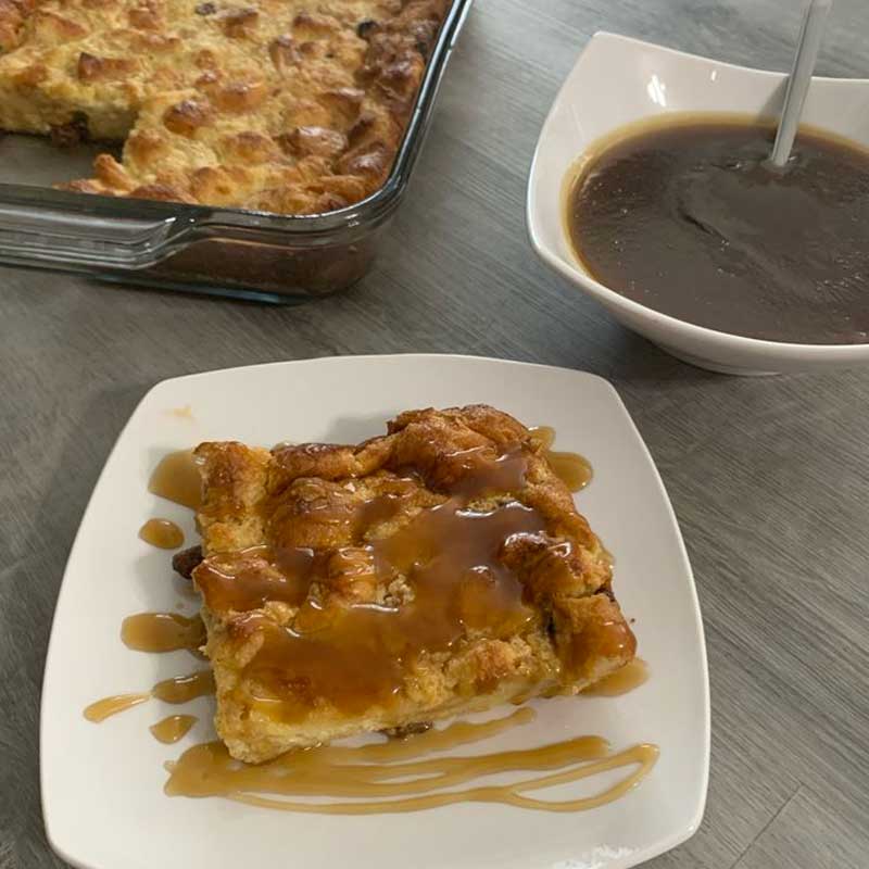 Maple Bread Pudding