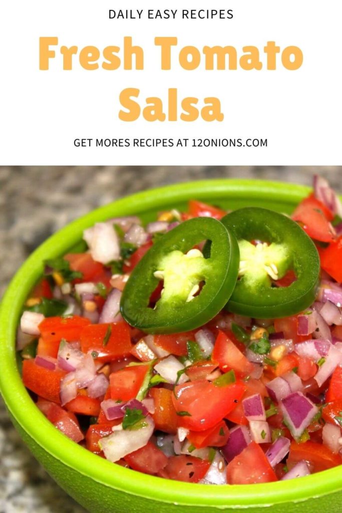 Fresh Tomato Salsa