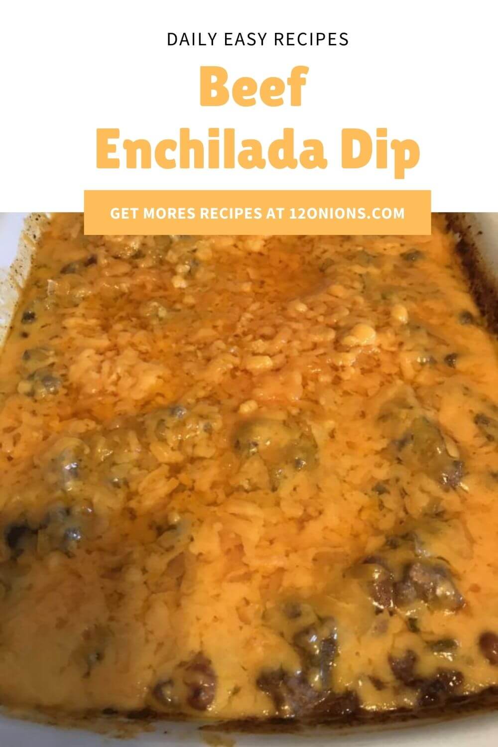 Beef Enchilada Dip