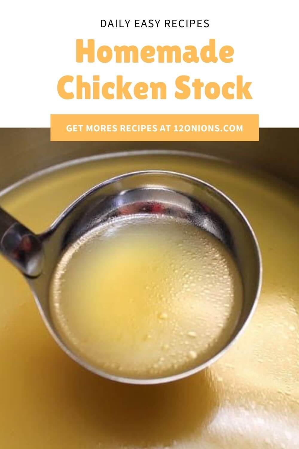 Homemade Chicken Stock