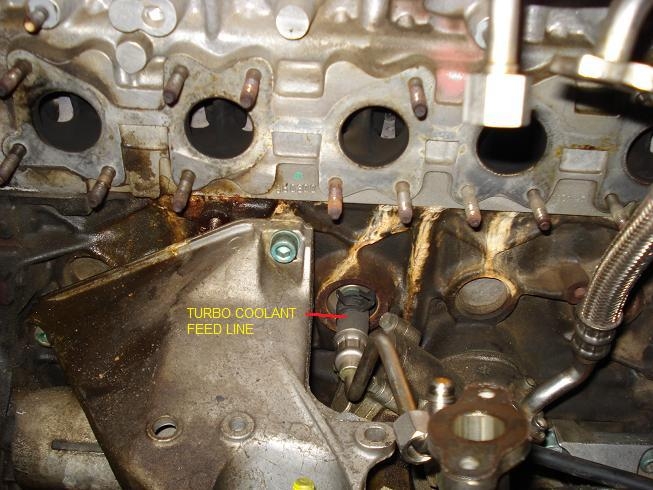 coolant leak under turbo area - AudiWorld Forums