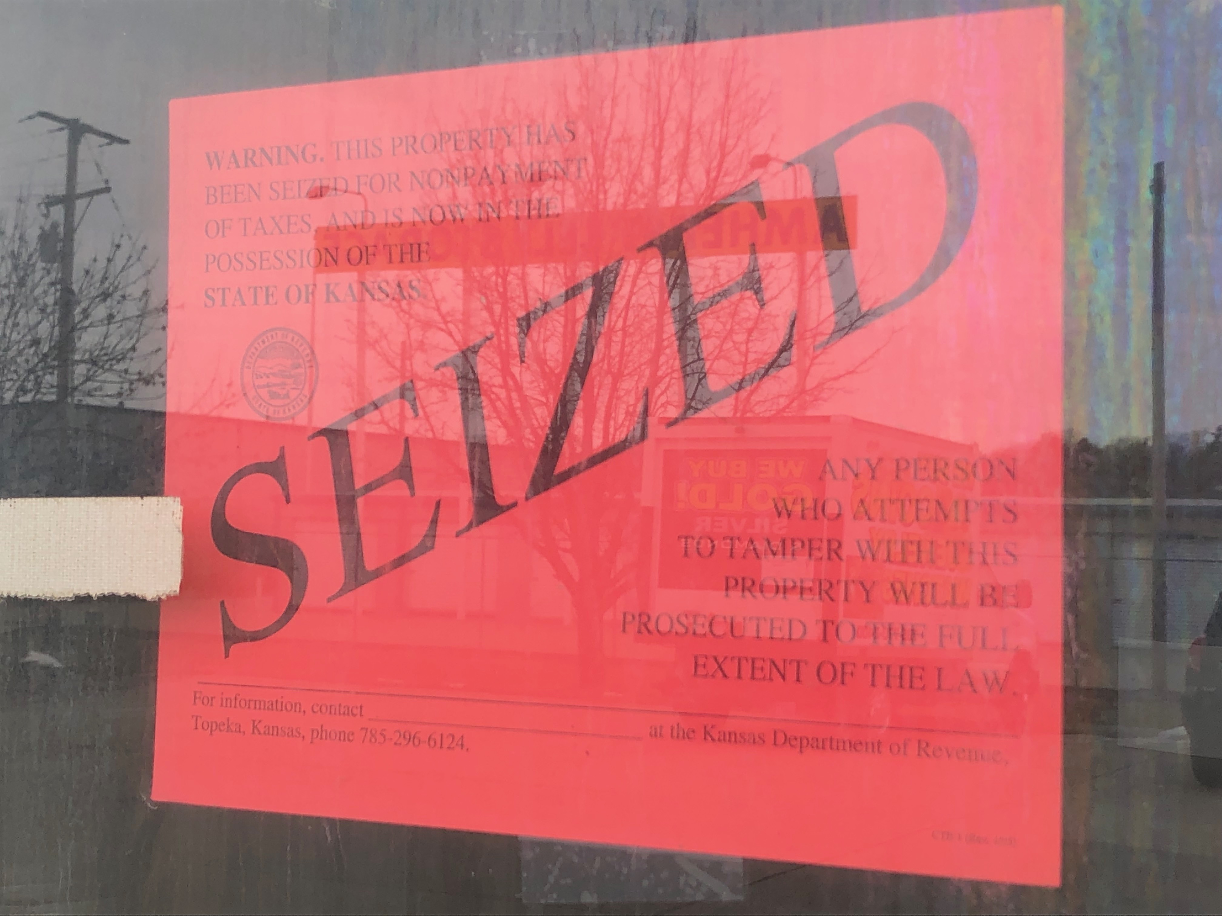 Manhattan business seized for thousands in delinquent sales tax News