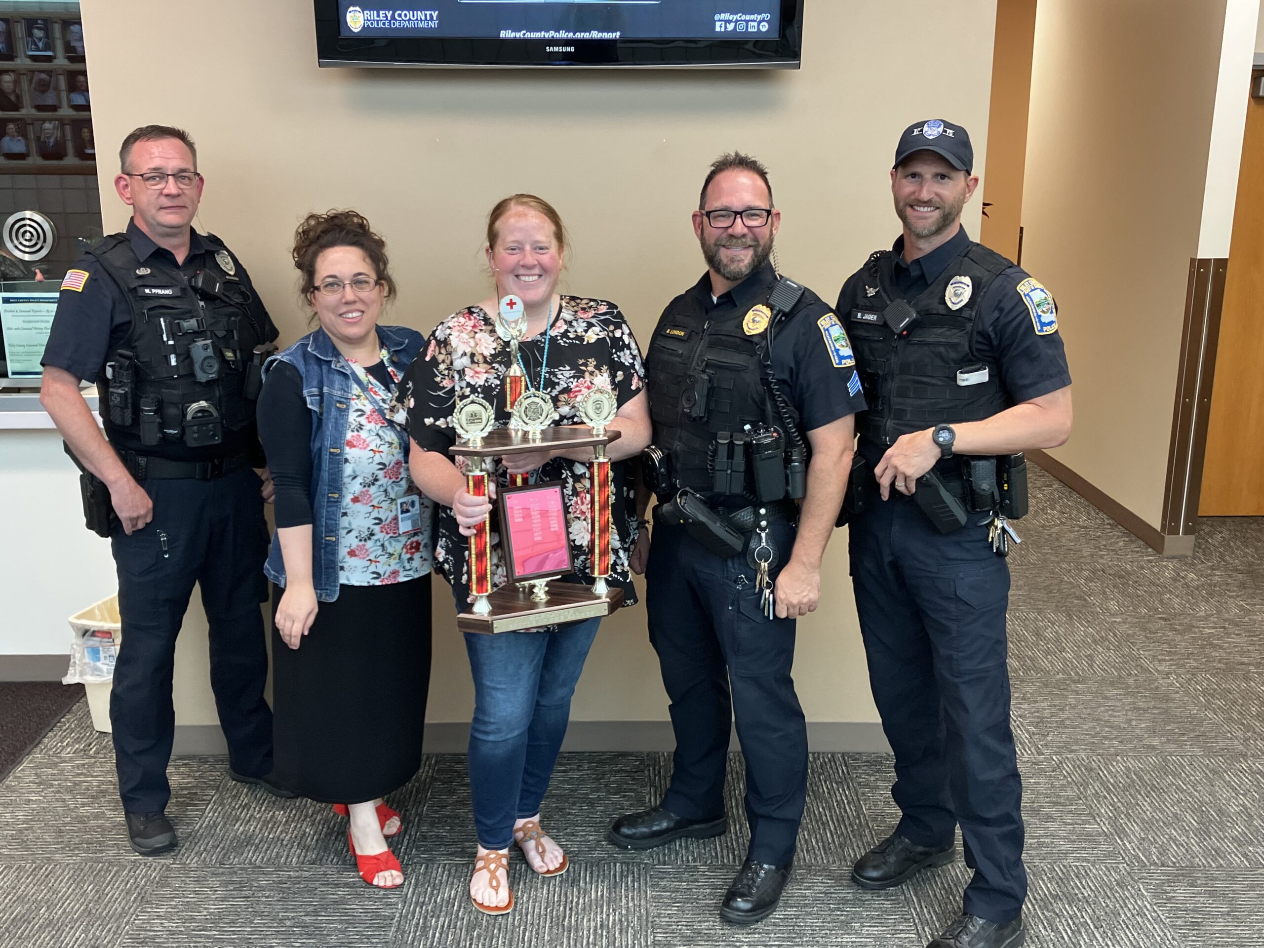 Red Cross collects 136 pints of blood; RCPD wins annual Battle of the