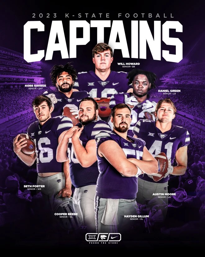 2023 KState football captains announced News Radio KMAN