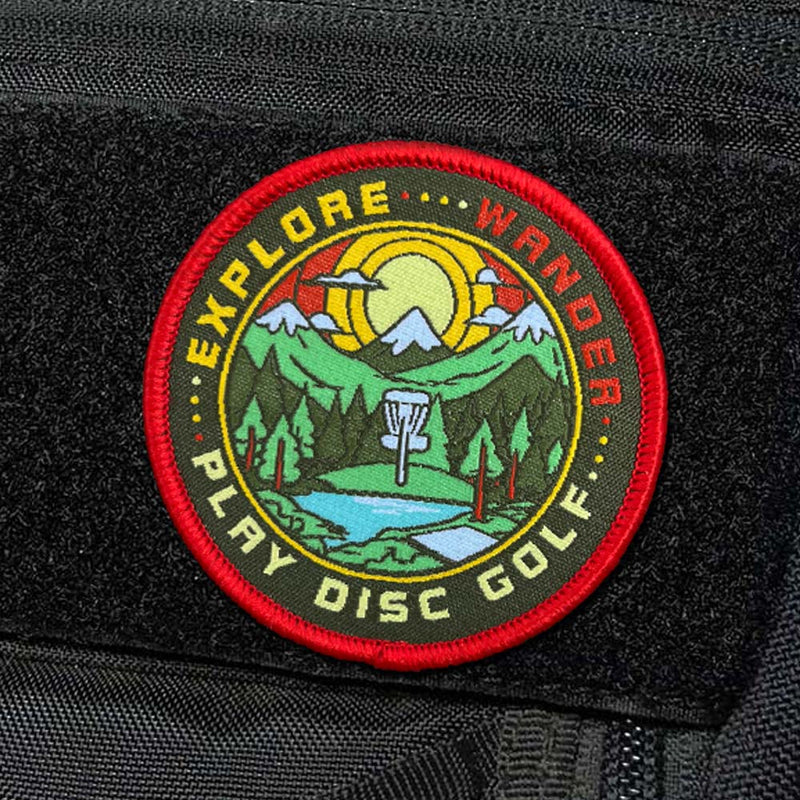 Disc Golf Pins Velcro Bag Patches 13 Peaks Trading Co.