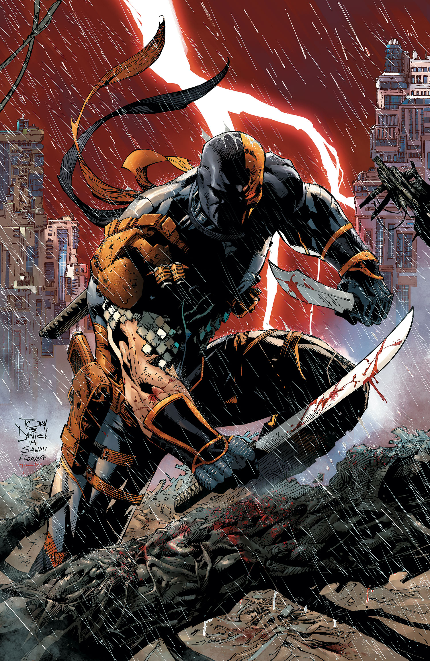 DEATHSTROKE 1 TONY DANIEL Takes You Behind the Deadly Scenes 13th