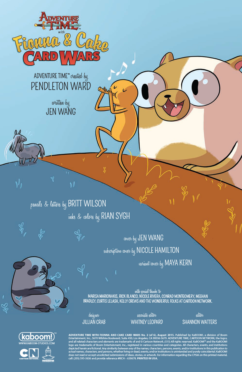 EXCLUSIVE Preview — ADVENTURE TIME With FIONNA & CAKE CARD WARS 2