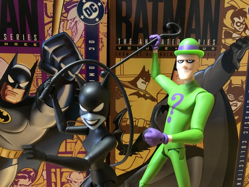 REVIEW DC Collectibles’ Animated CATWOMAN & RIDDLER 13th Dimension