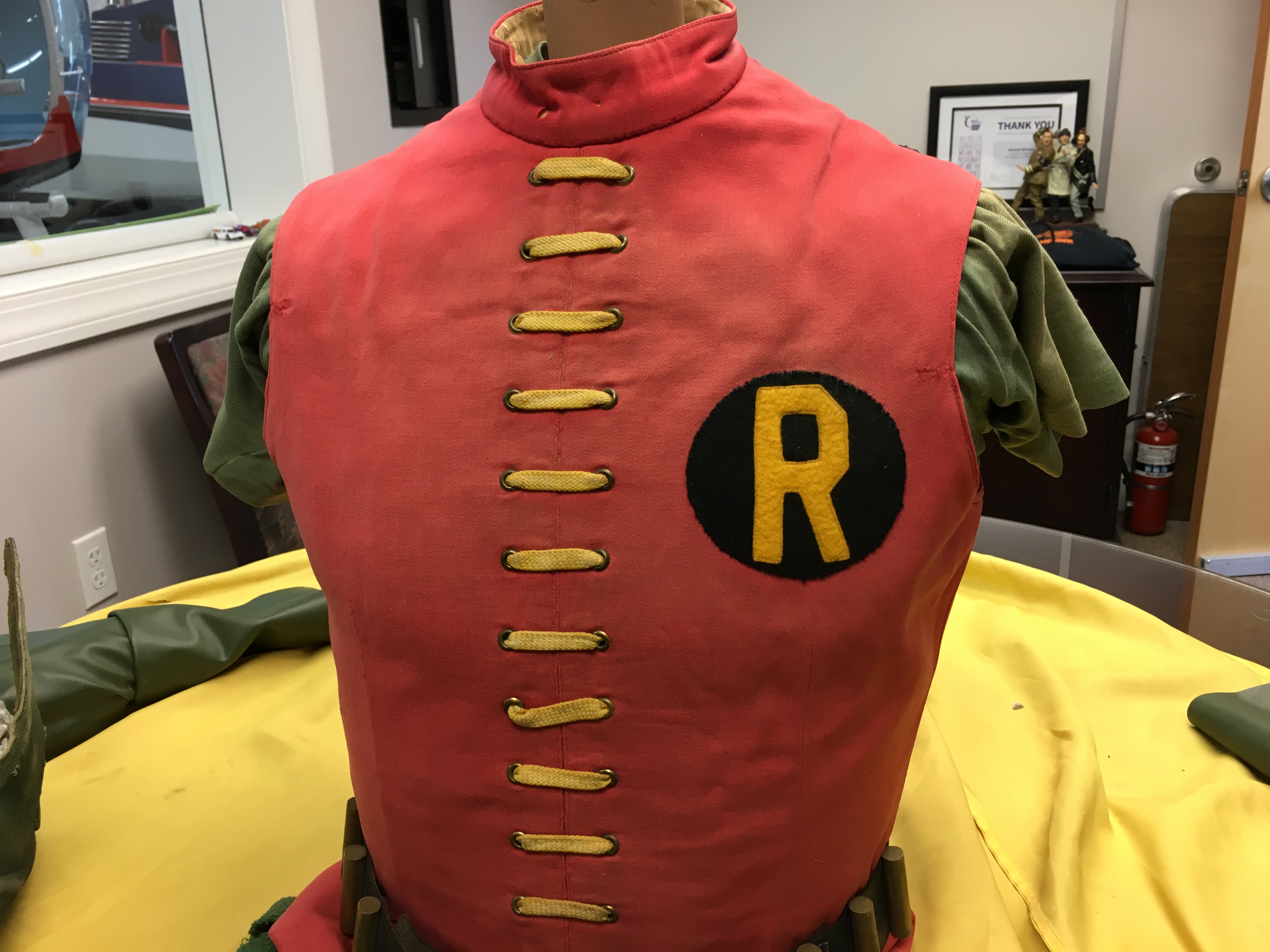 Dig This UPCLOSE LOOK at an Original ROBIN Costume 13th Dimension