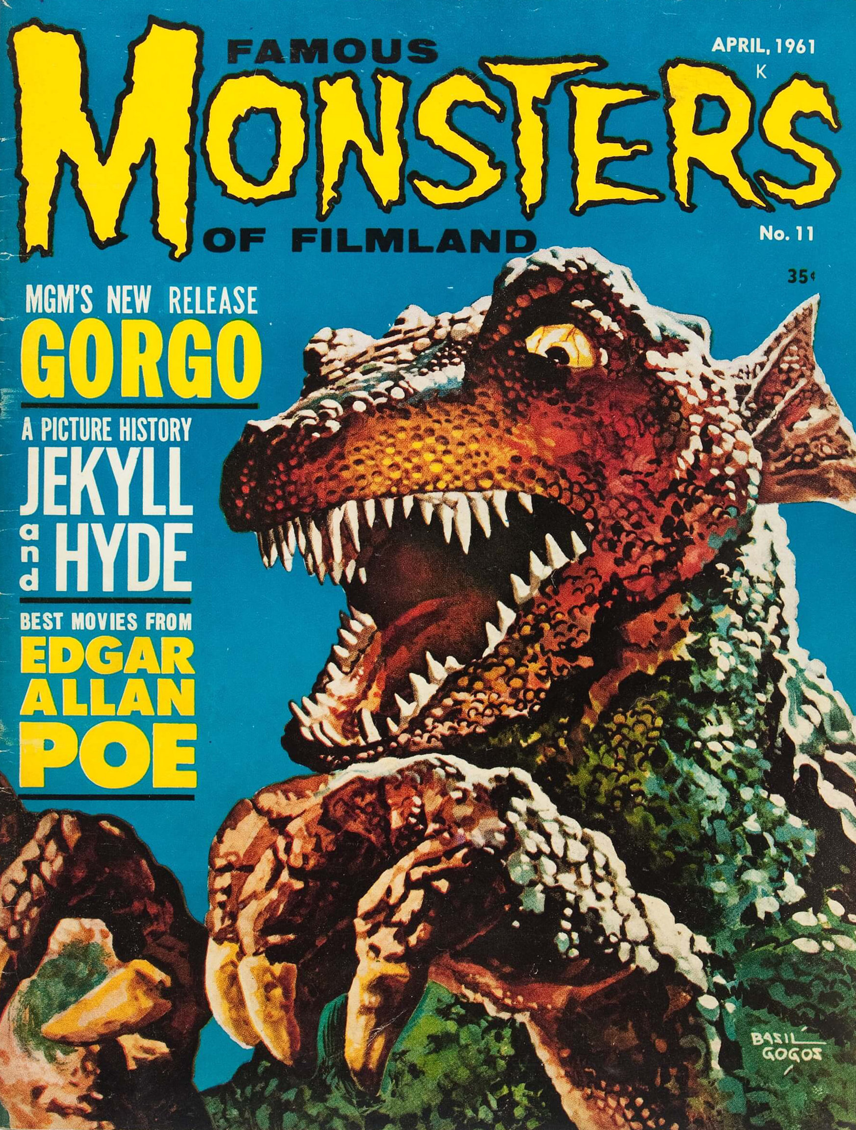 13 FAMOUS MONSTERS COVERS A Forrest J. Ackerman Birthday Celebration
