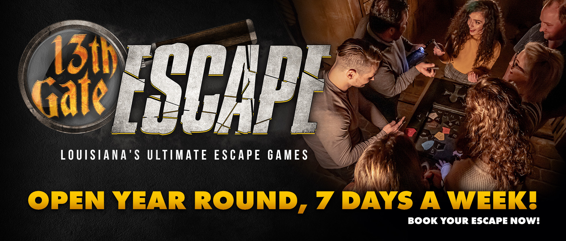 13th Gate Haunted House The 13th Gate, located in Baton Rouge