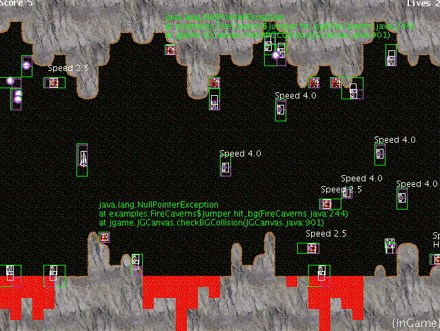 JGame: a Java/Flash game engine for 2D games