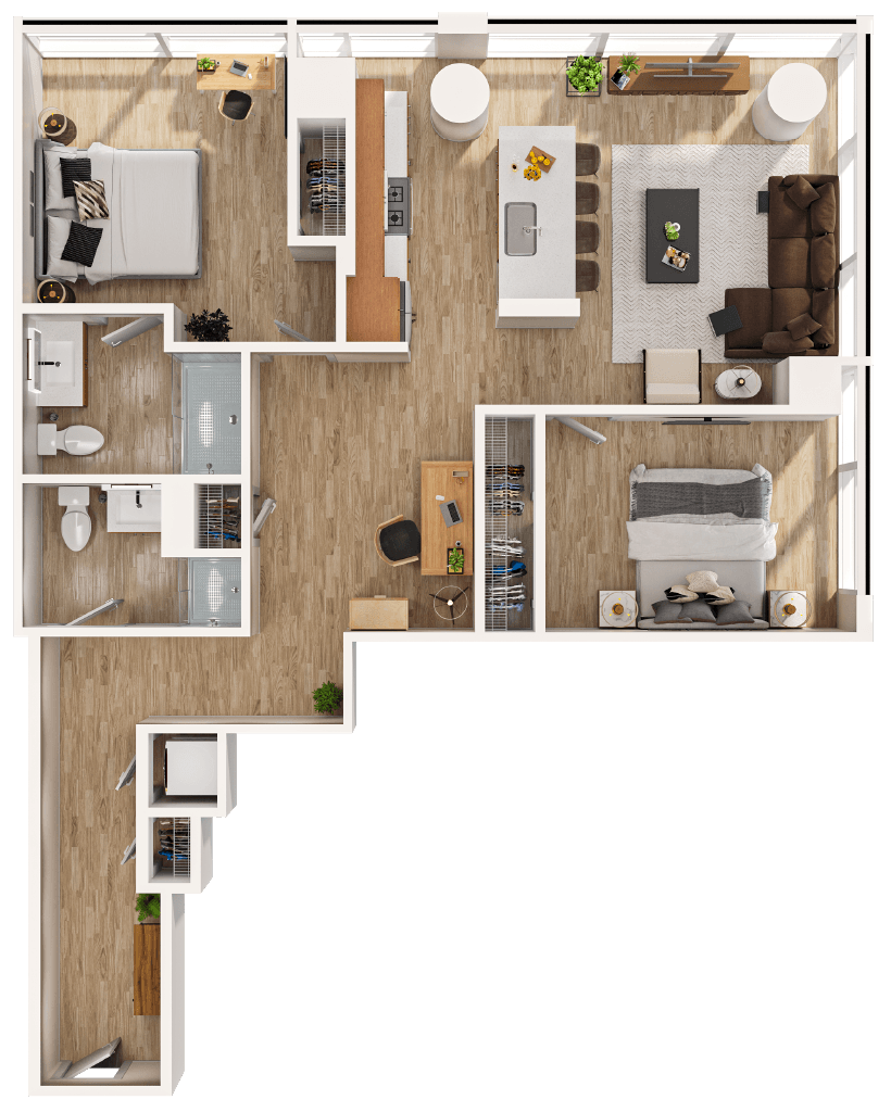 2 Bedroom Apartments South Loop's Newest Luxury Apartments