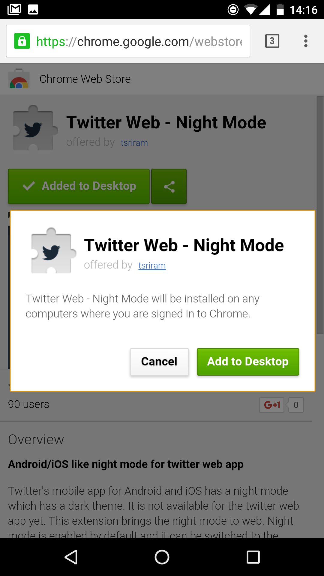 Chrome Now Lets You Install Browser Extensions from Your Android Phone OMG! Chrome