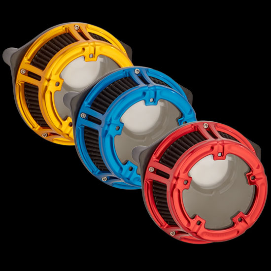 Arlen Ness Method Clear Series Colored Air Cleaner