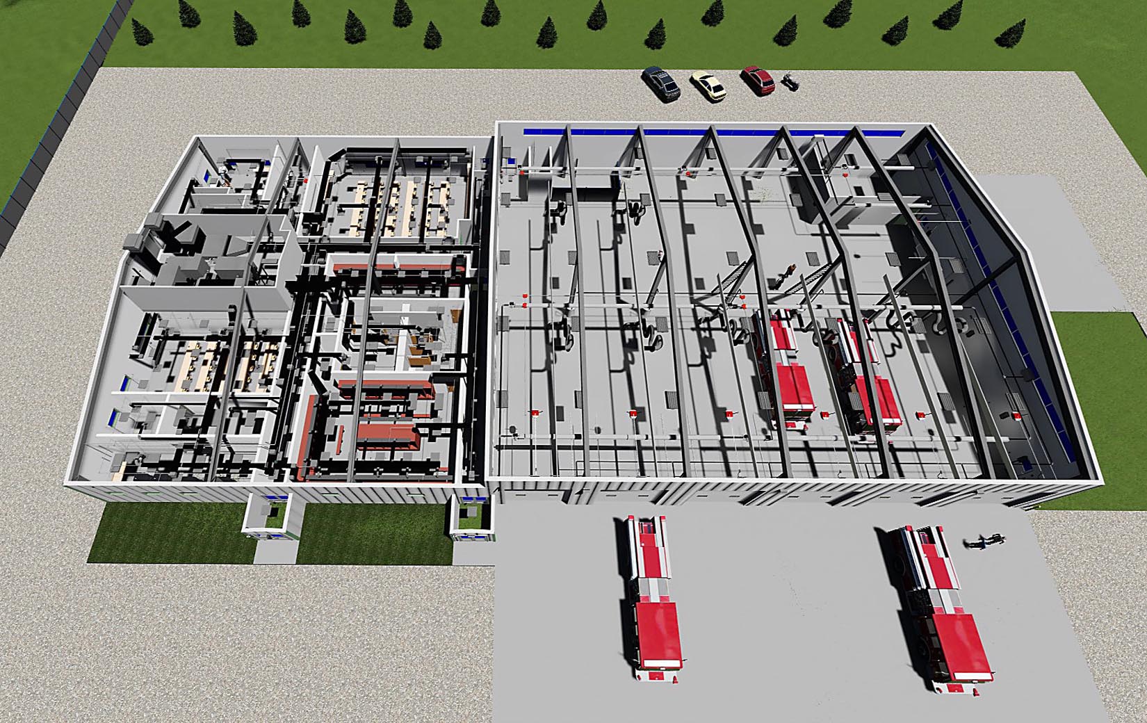 NYS Academy of Fire Science New Field Operations Building Design