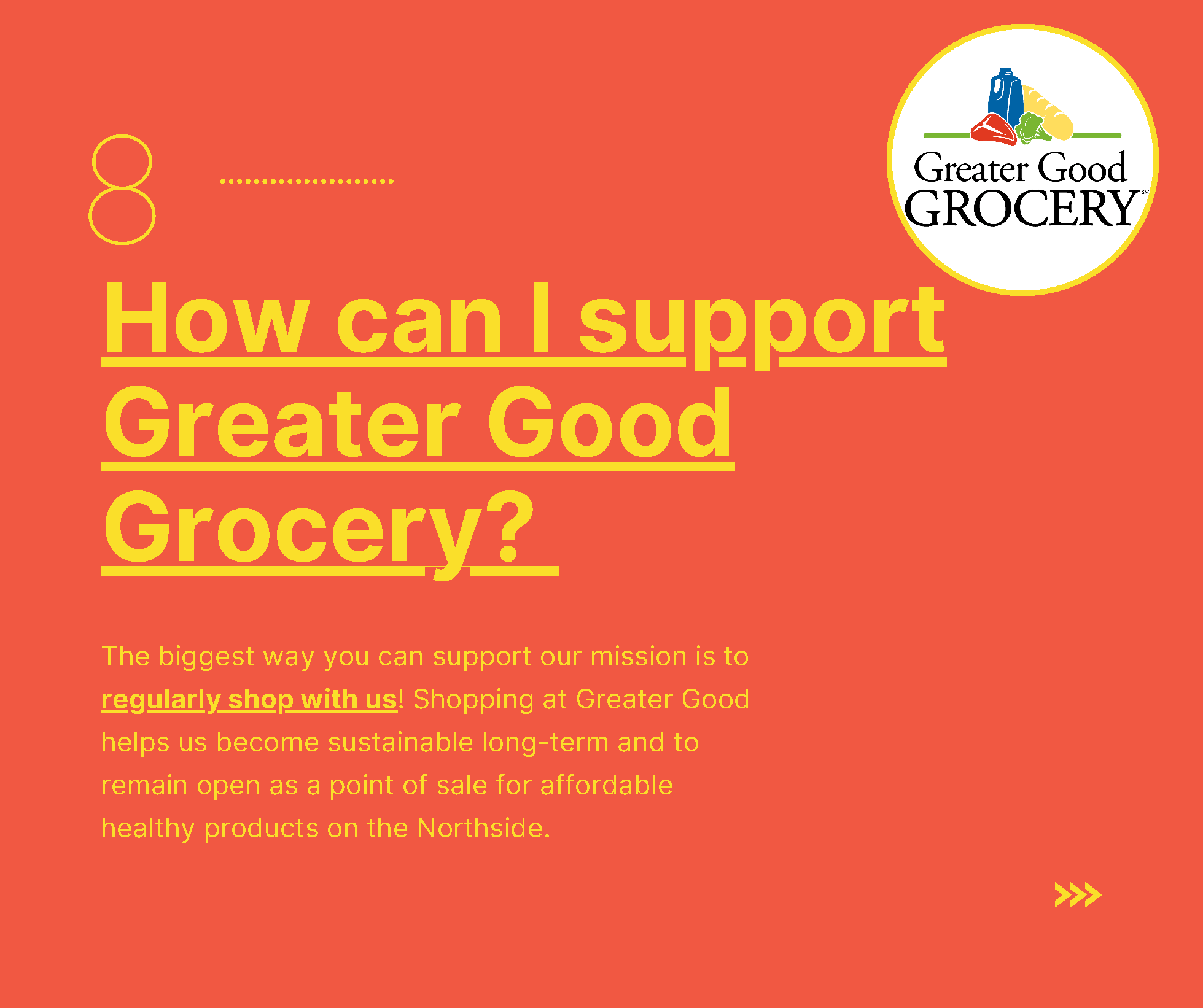 Greater Good Grocery Food Pantry in Food Desert Broome County Council