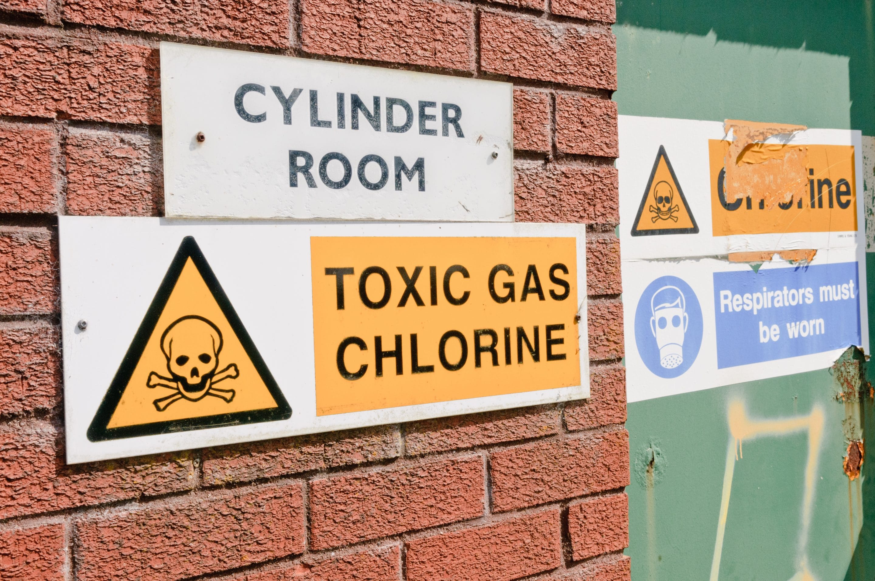 Chlorine Gas Signs at Dorothy Chasse blog