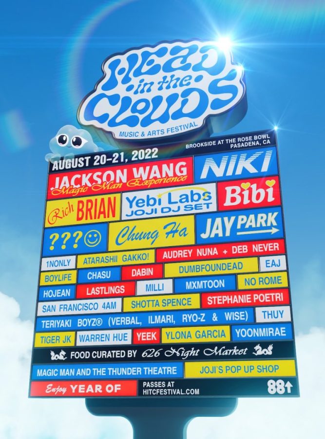 Head In The Clouds 2022 Lineup Announced Jackson Wang, NIKI, Audrey