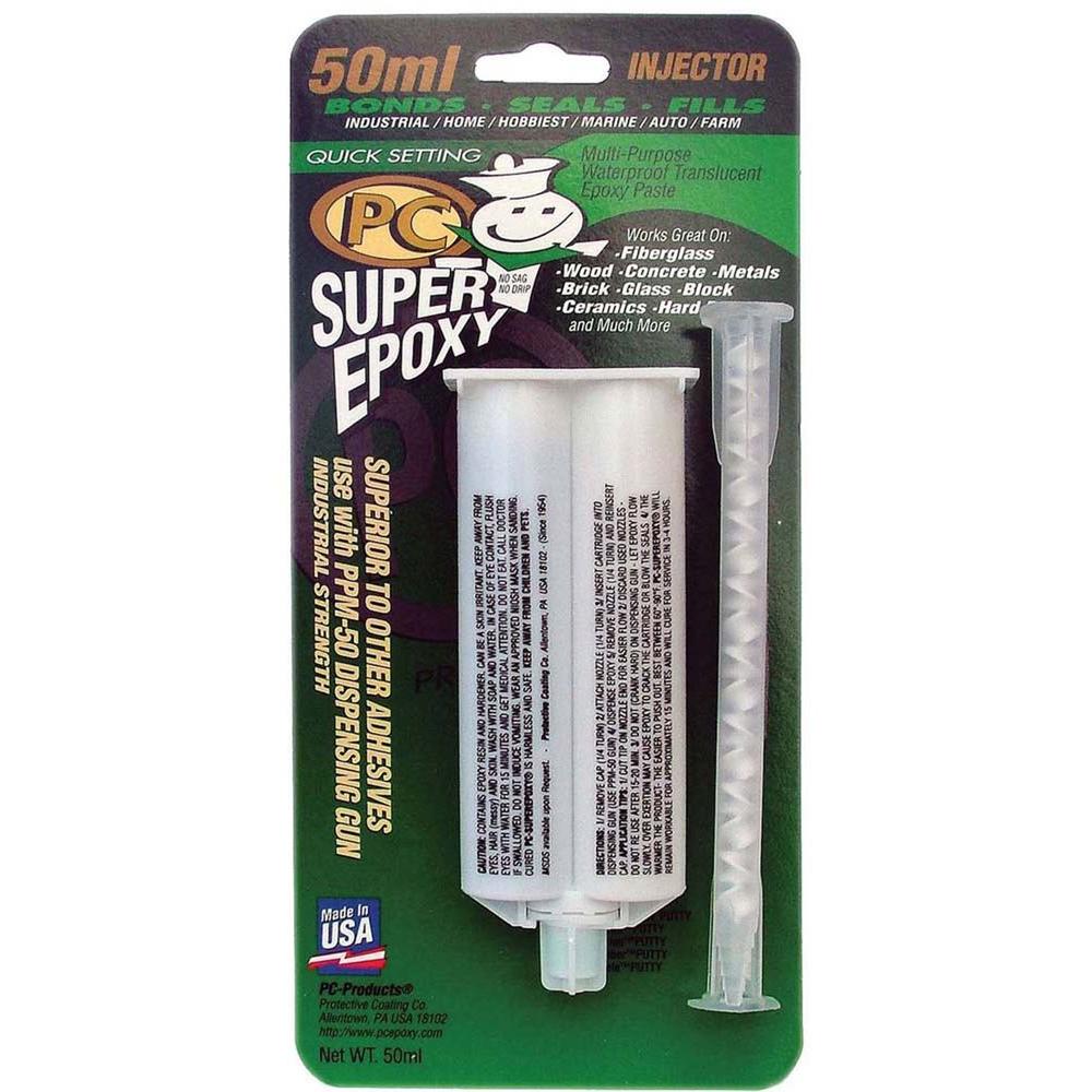 2Part Epoxy 50ML with 2 Nozzles Stair Nation We Sell Iron