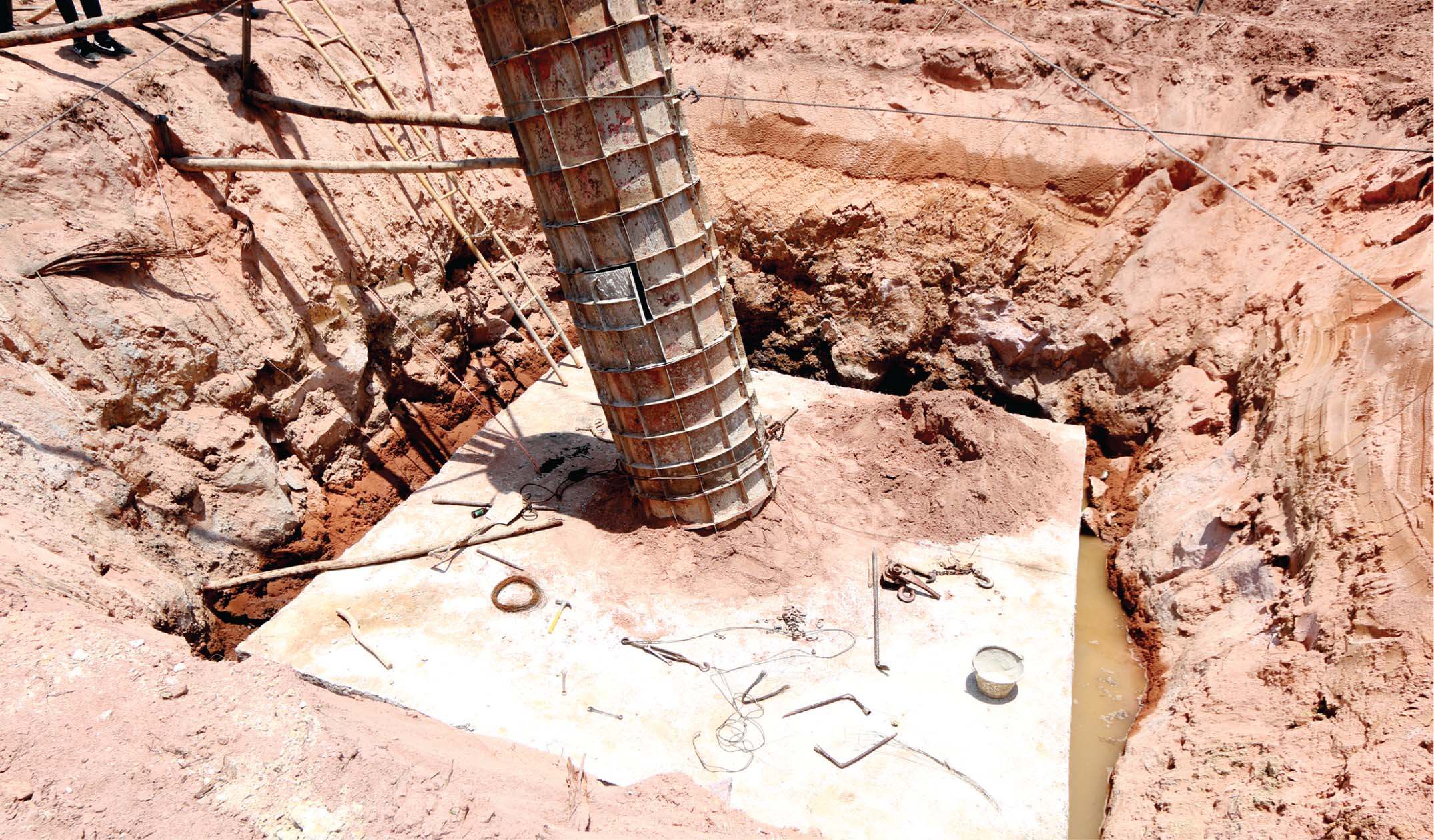 Building Up Tower foundation designs and techniques Power Line Magazine