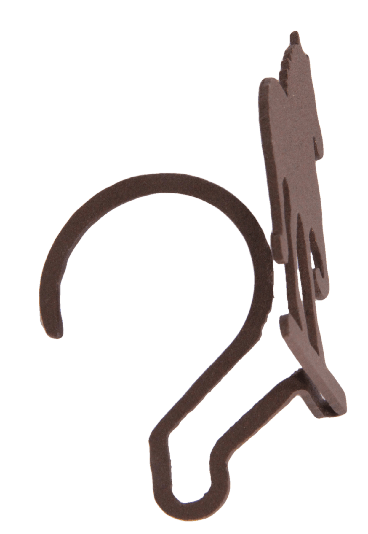 Draft Horse Brown Metal Shower Hooks Big Black Horse, LLC