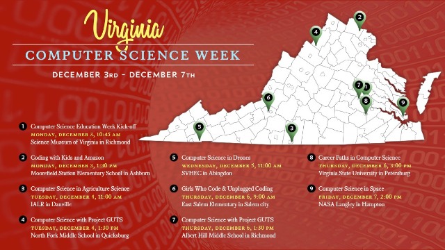 March 9 2023 Events Danville Va Northam Administration Kicks Off Computer Science Education Week In Virginia – Royal Examiner