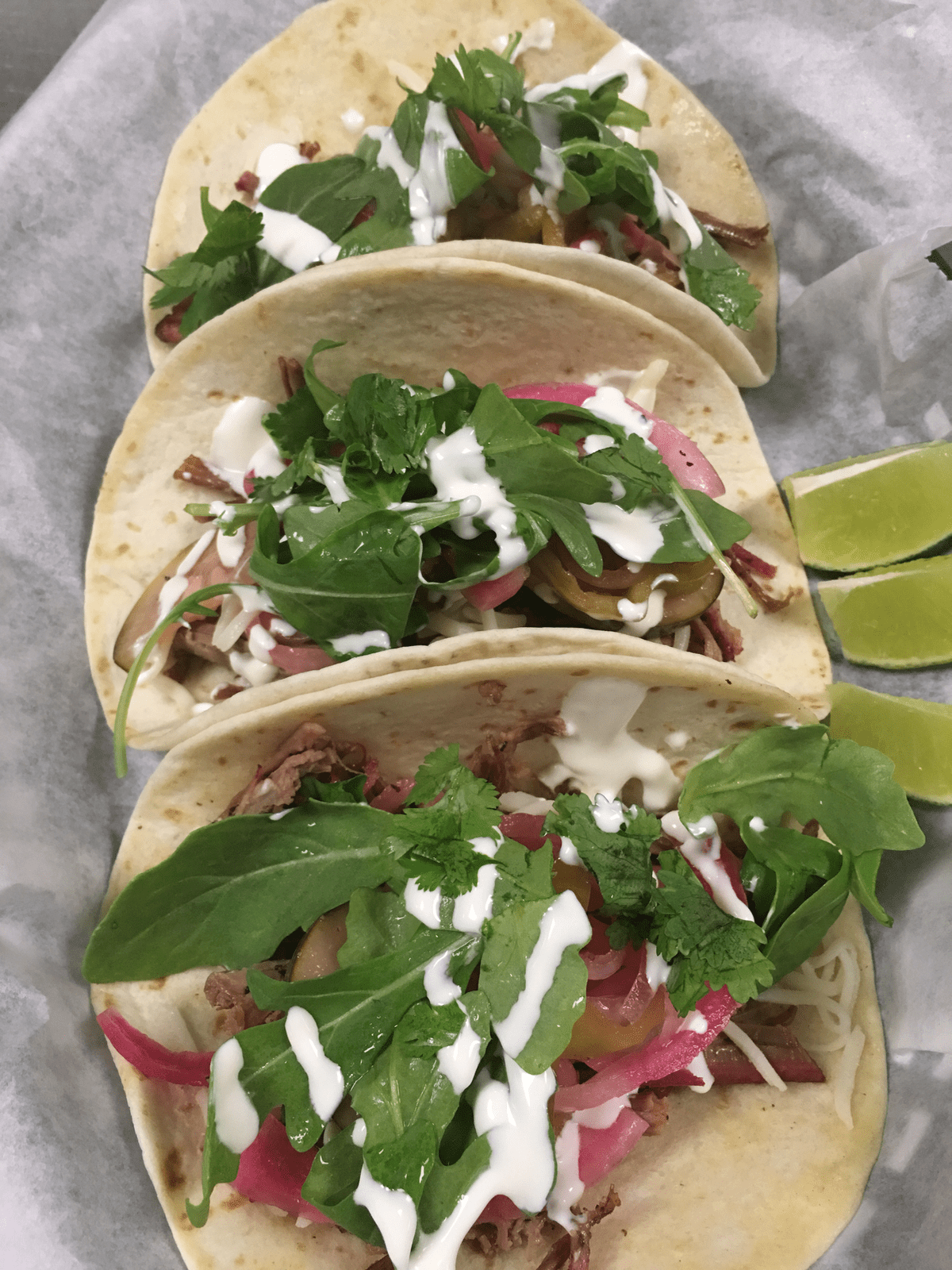 Smoked Brisket Tacos Bowser's Restaurant