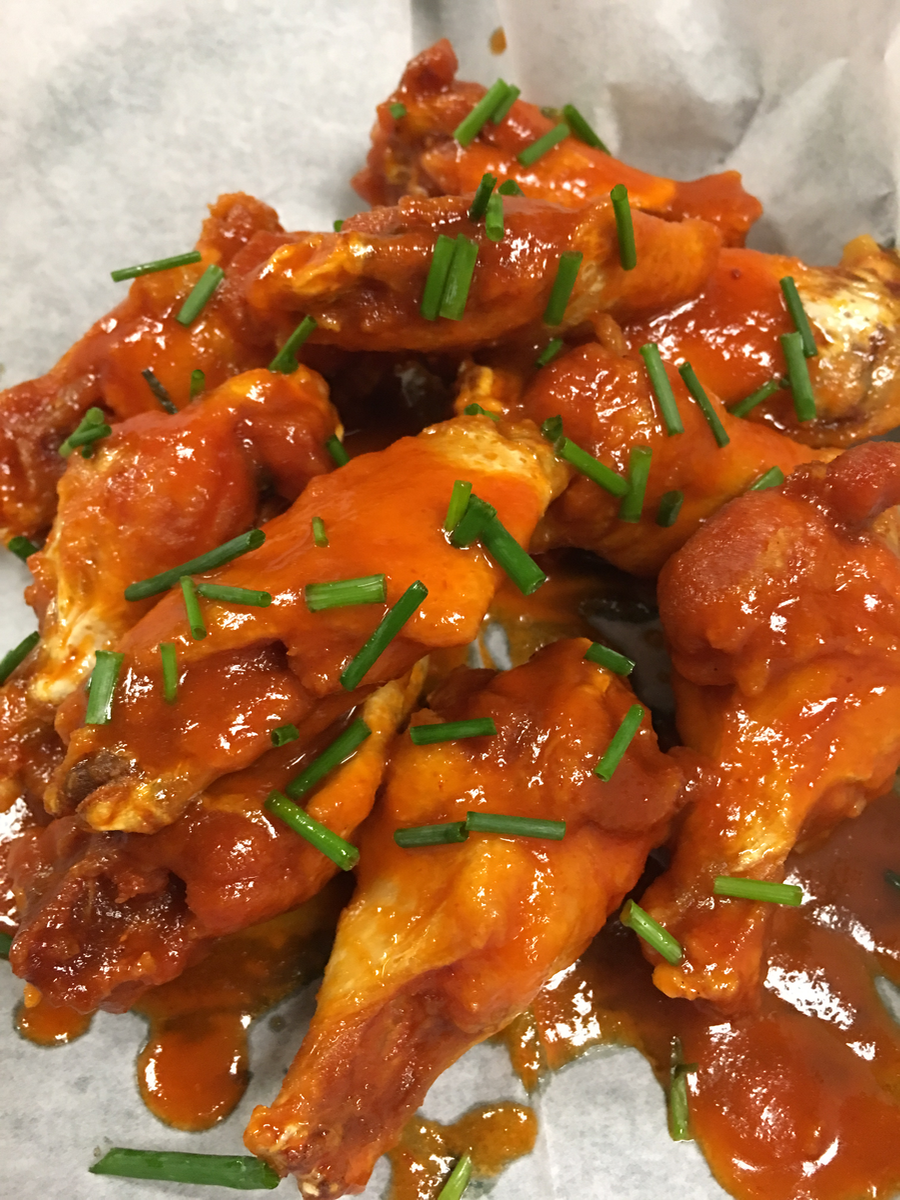 Honey Sriracha Wings Bowser's Restaurant