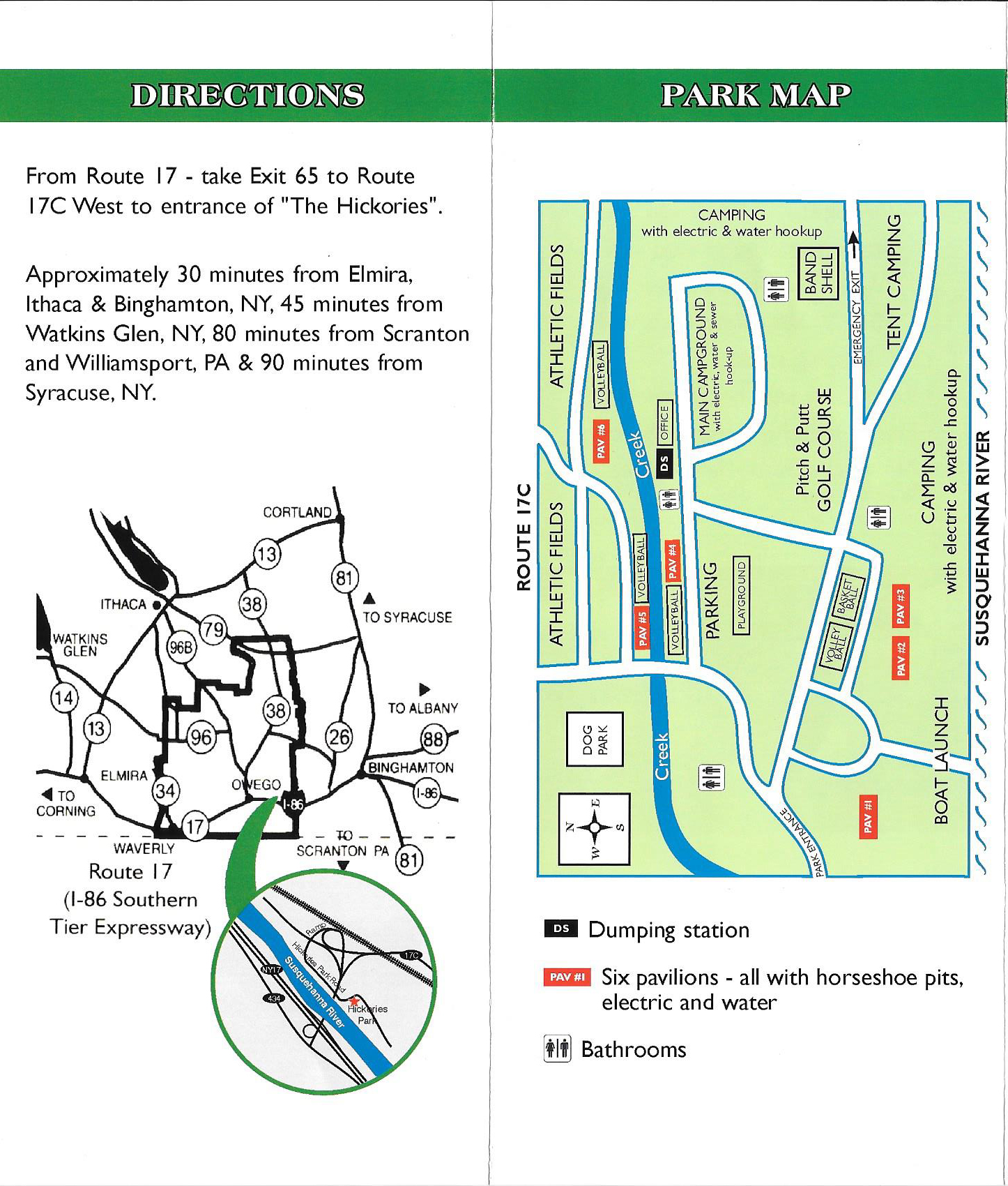 Hickories Park Experience Tioga Events, Restaurants, & Activities