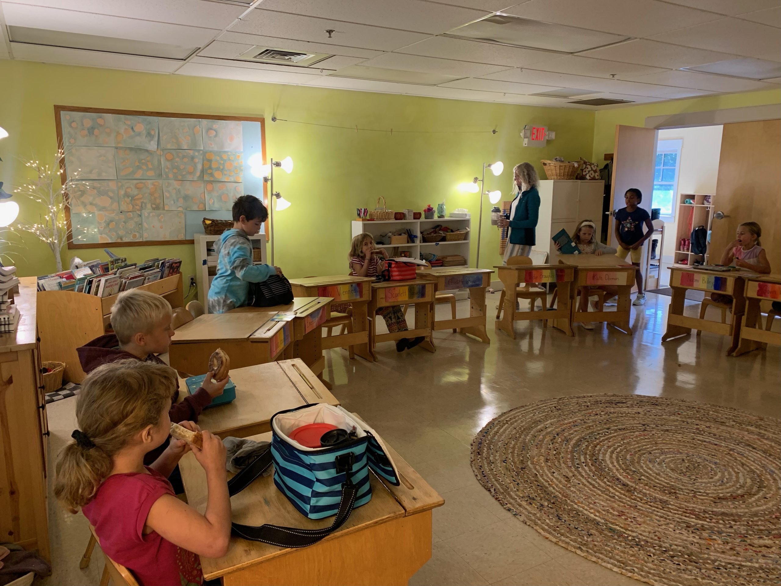 A Warm Back for Grade 2 Waldorf School at Moraine Farm