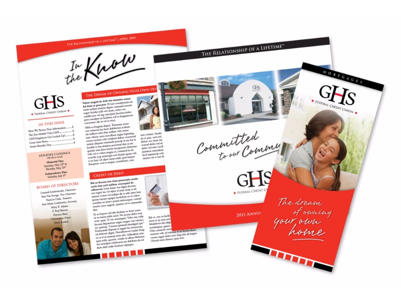 GHS Credit Union Branding Riger Marketing Communications PR