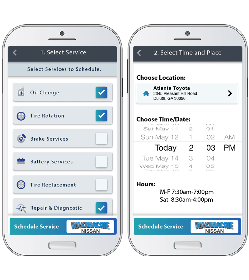 appointmentapp Elo GPS Connected Car Mobile App