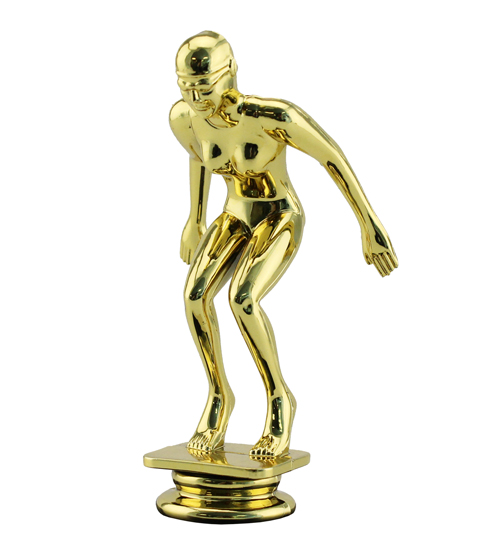 Swimmer Gold Female • Apex Trophies & Engraving