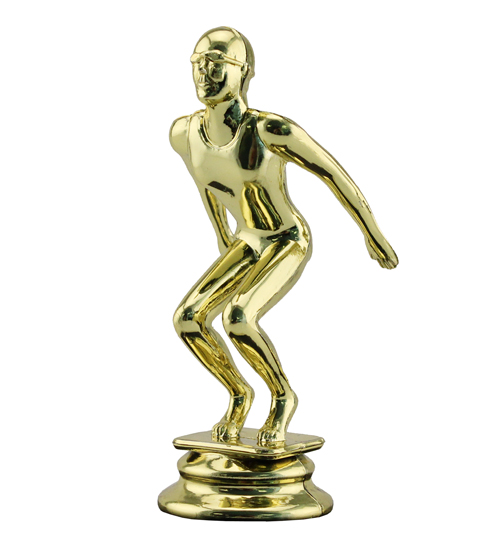 Mini Swimmer Gold Female • Apex Trophies & Engraving