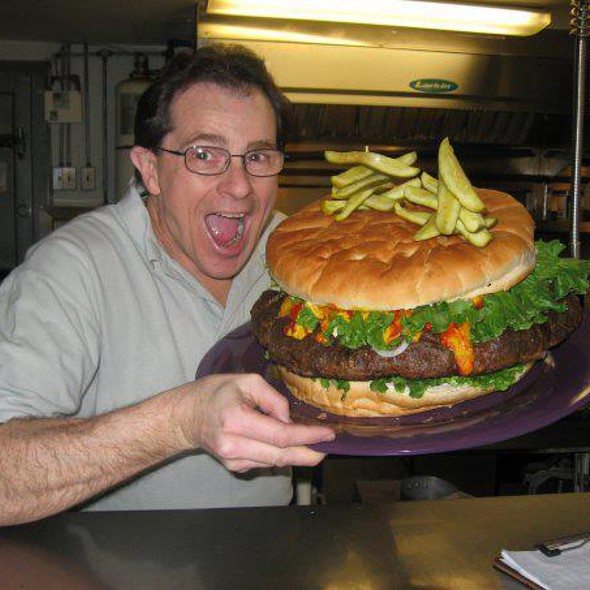 Huge Burgers Visit PA Great Outdoors